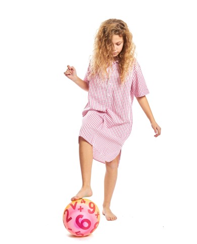 Kid's short-sleeved nightgown