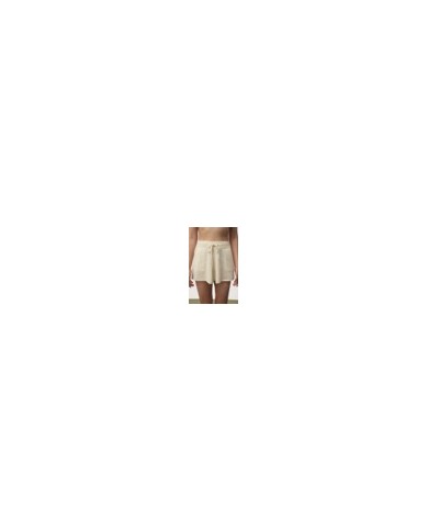 MONGOLIAN CASHMERE WHITE SHORTS