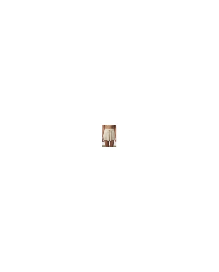 MONGOLIAN CASHMERE WHITE SHORTS