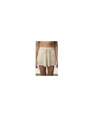 MONGOLIAN CASHMERE WHITE SHORTS