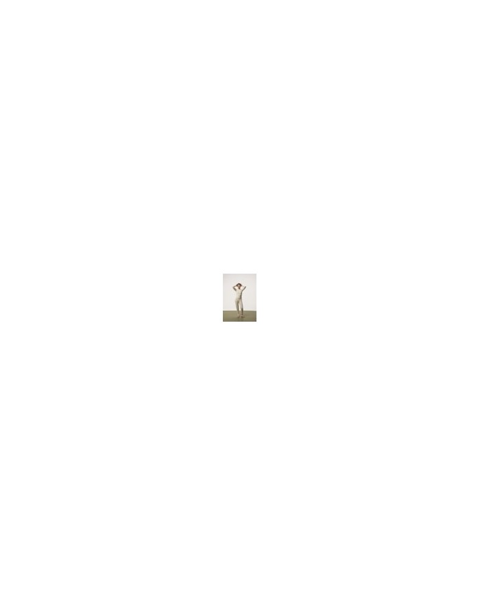 MONGOLIAN CASHMERE BEIGE WHOLE GARMENT JUMPSUIT