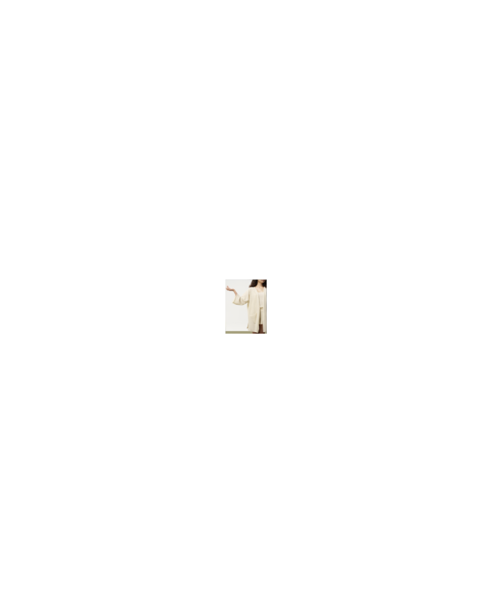 MONGOLIAN CASHMERE WHITE CARDIGAN