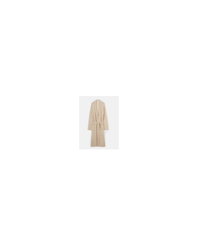 MONGOLIAN CASHMERE BEIGE NIGHTGOWN