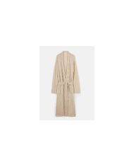 MONGOLIAN CASHMERE BEIGE NIGHTGOWN