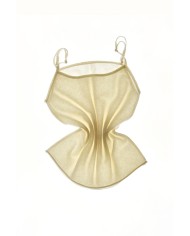 MONGOLIAN CASHMERE WHITE LOUNGE TOP
