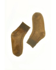 MONGOLIAN CASHMERE  WHITE SOCKS